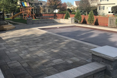 Example of a patio design in Chicago