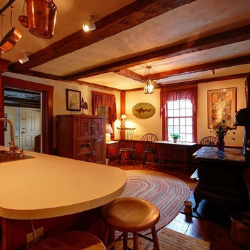 A Stunning Restored 1795 Twin Chimney Colonial