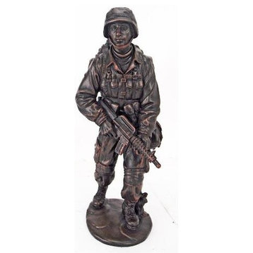 Salute to Our Heroes Military Soldier Statue