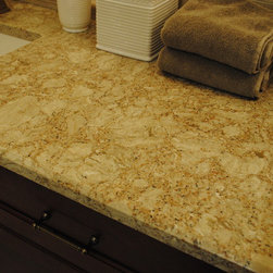 Tranquil Master Bathroom - Vanity Tops And Side Splashes