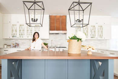 Inspiration for a transitional kitchen remodel in San Diego