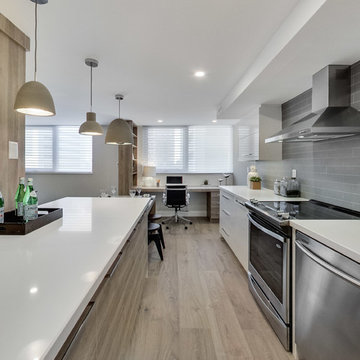 Kitchen -office area