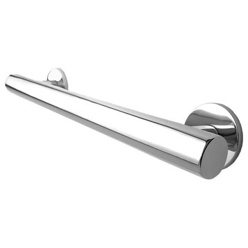 Balance Stainless Steel Grab Bar, 18", Bright Polished