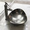 Confucius 19" Vessel Bathroom Sink in Nickel