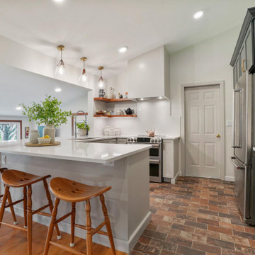 Split Level Home Kitchen
