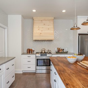 White Modern Farmhouse in Coastal Rhode Island