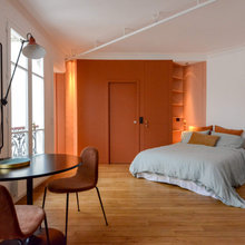 Avant/Après : Effets de rideau pour un studio parisien de 35 m2