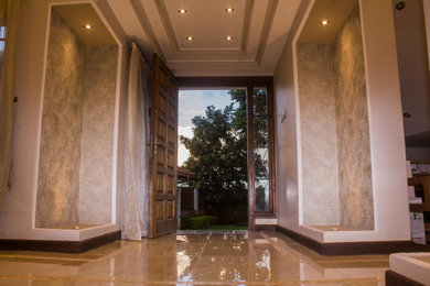 Trendy entryway photo in Other