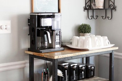 Inspiration for a transitional kitchen remodel in Atlanta