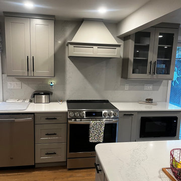 Clinton, Gray Transitional Kitchen