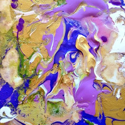 Purple Orchid - Paintings