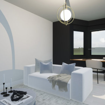 Salon minimaliste │ Home Staging