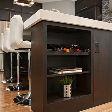 Dark Modern Kitchen