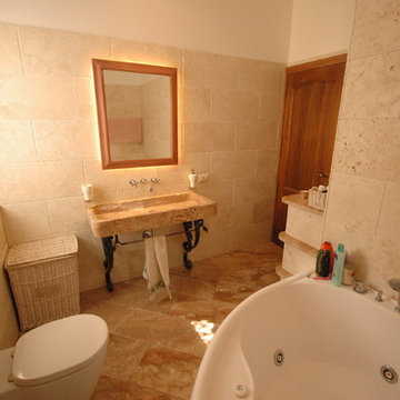 Bagni in Travertino Romano