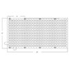 WAC Lighting Pixels - 12x24" 10W 2700K 288 Configurable LED Light Sheet