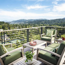 Deck and railing
