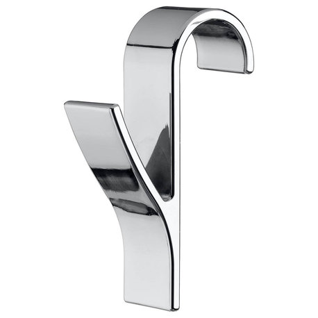 HEATGENE ABS Y-Shaped Hooks, Chrome