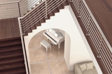 Inspiration for a staircase remodel in Orlando