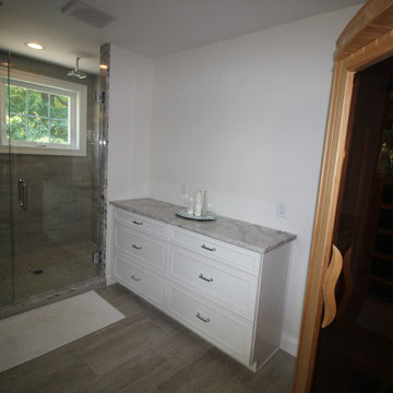 White Bathroom Remodel
