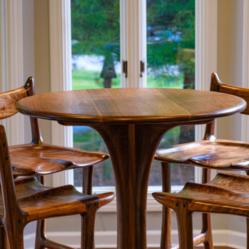 The Churchill, a Maloof style bistro or cocktail table.