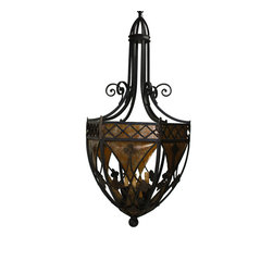 PN-040 Hand Made Iron Chandelier Designs - Chandeliers