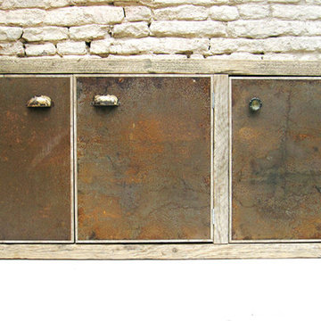 Legno e ruggine in cucina - Wood and rust in a kitchen
