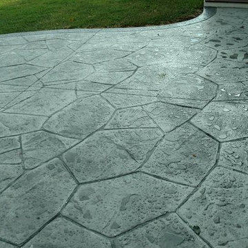 C-Stamped Concrete Patio