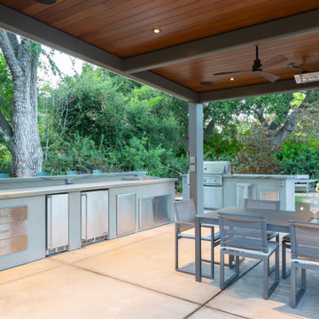 Transitional ADU and BBQ Structure