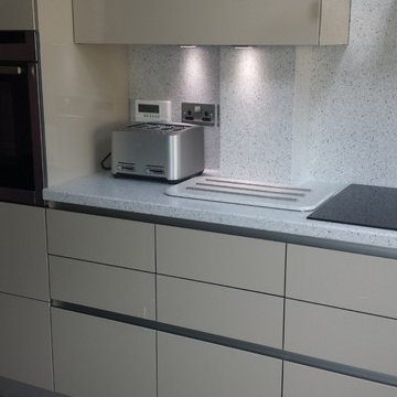 Italian kitchen in a small house