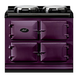 3-oven AGA Total Control in Aubergine - Gas Ranges And Electric Ranges