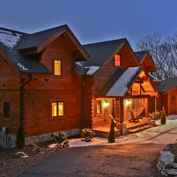Custom Log Home