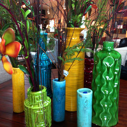 Green Colorbook - Vases