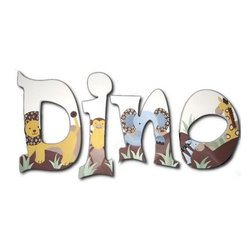 Jungle Theme Letters - Wall Letters