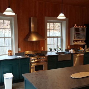 Custom color Kitchen in Lake George NY
