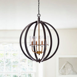 4-Light Chandelier - Chandeliers