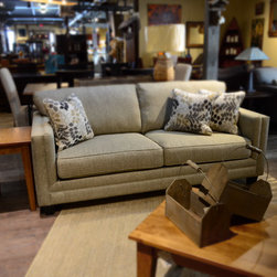 2 seat sofa with feather wrapped seat - Products