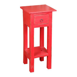 Sunset Trading Cottage Narrow Side Table - Side Tables And End Tables