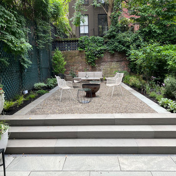 Manhattan UWS Brownstone romantic garden