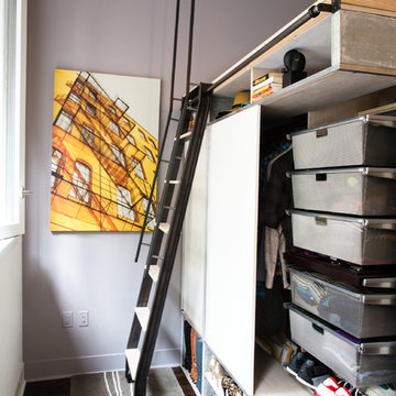 Donnie and Nicole's trick-pulling loft