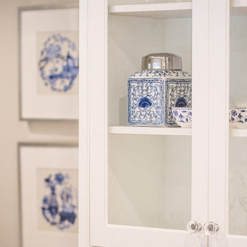 Classic Blue and White Kitchen