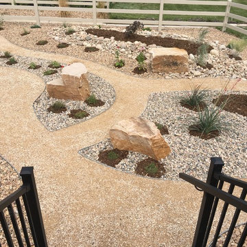 Xeriscape and Prairiescape Design for Small Backyard