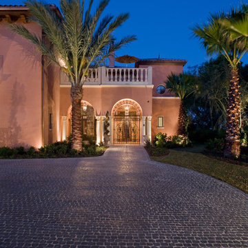 Italian Style Home: Designed by WA "Bud" Lawrence & Bobby Morales