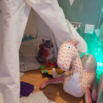 Play area in breakfast room