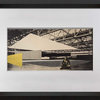 Mies Van Der Rohe Limited Edition Lithograph, Concert Hall 1942, Frame