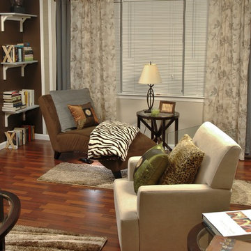 Global Inspired Living Room