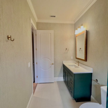 Tropical Mobility Friendly Guest Bathroom
