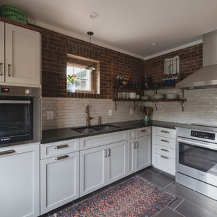 Rustic Carriage House Kitchen