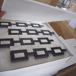 In Stock Collection Water Jet Carrara Patterns - Tile