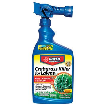 BioAdvanced 704119A Crabgrass Killer For Lawns, 32 Oz.