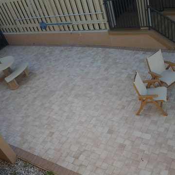Paver House Commercial Brick Pavers Installation - Hotel